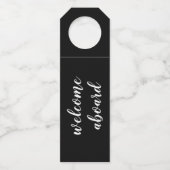 原稿の歓迎 ボトルネックタグ (正面)