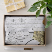 原稿の蜂のDecoupageのティッシュペーパー 薄葉紙 (ギフト)