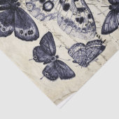 原稿の蝶コラージュシート 薄葉紙 (詳細)