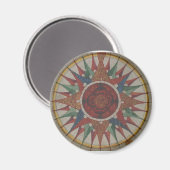 原稿コンパスバラ マグネット (正面/裏面)