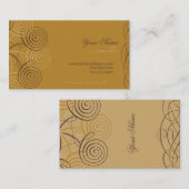 原稿及び書道の名刺 名刺 (正面/裏面)