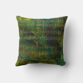 原稿抽象芸術 クッション (裏面)