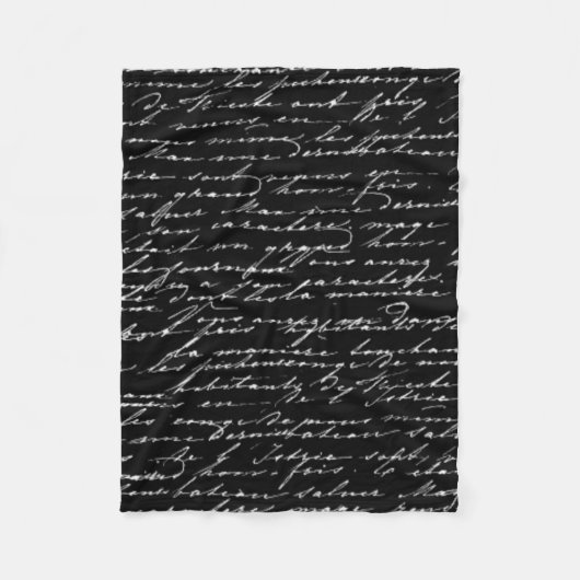 原稿毛布 フリースブランケット (正面)