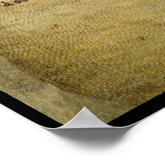 原稿 – ウェストミンスターの聖母オールドミドルセックス ポスター (角)