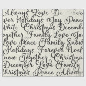 原稿。 クリスマス ラッピングペーパー (フラット)