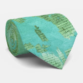原稿P45 -ターコイズ ネクタイ (ロール)