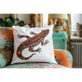 原色のスタイルサンショウウオ クッション