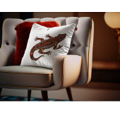 原色のスタイルサンショウウオ クッション