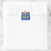 原色のラグバッグアイデア ラウンドシール (バッグ)