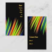 原色の名刺 名刺 (正面/裏面)