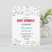 原色紙吹雪テーマ 招待状 (スタンド正面)