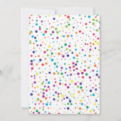 原色紙吹雪テーマ 招待状 (裏面)