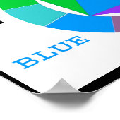 原色 ポスター (角)