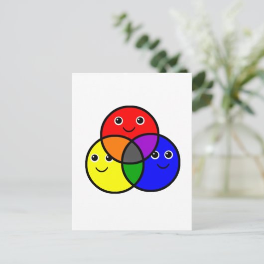 原色 ポストカード (スタンド正面)