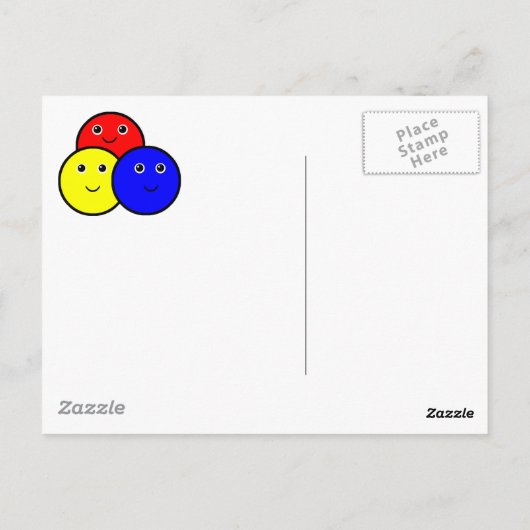 原色 ポストカード (裏面)