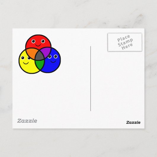 原色 ポストカード (裏面)