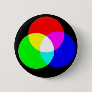 原色- EDITこれ上のあなた自身の文字 缶バッジ