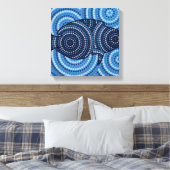 原魚絵画点 キャンバスプリント (インサイチュ (寝室))