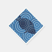 原魚絵画点 スタンダードカクテルナプキン (角)