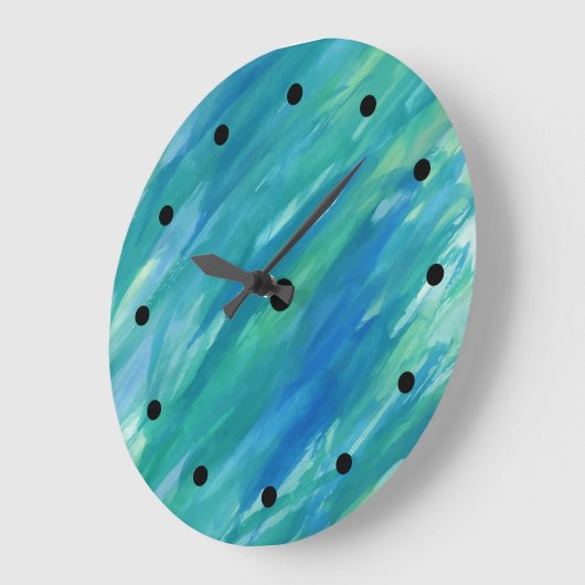 厨アート房時モダン計 ラージ壁時計 (傾斜)