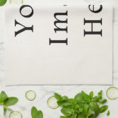 厨房タオルパーソナライズされた皿布タオ空白のル キッチンタオル (折り畳み)