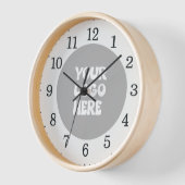 厨房パーソナライズされた又は営業 壁時計 (傾斜)