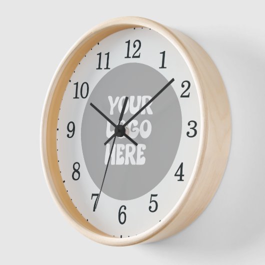 厨房パーソナライズされた又は営業 壁時計 (傾斜)