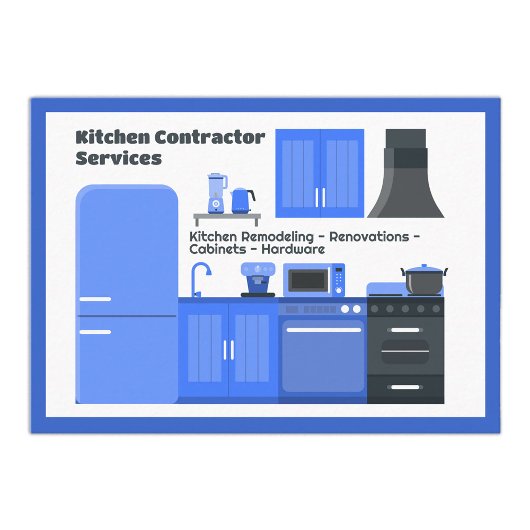 厨房請負業者 名刺