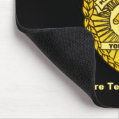 厨房警察長バッジ マウスパッド (コーナー)