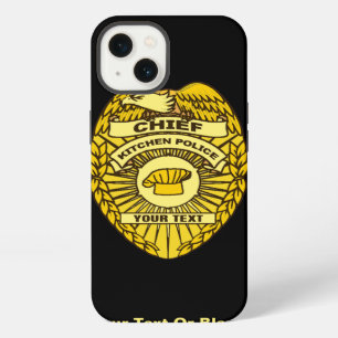 厨房警察長バッジ iPhone 13ケース