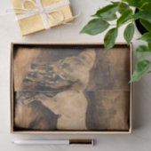 厩舎に三頭の馬 薄葉紙 (ギフト)