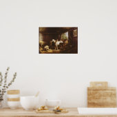 厩舎の中 ポスター (キッチン)