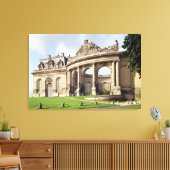 厩舎の入口 キャンバスプリント (インサイチュ (リビング))