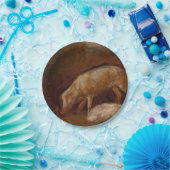 厩舎の豚 ペーパープレート (パーティー)