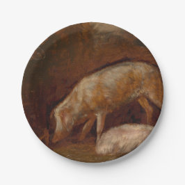 厩舎の豚 ペーパープレート