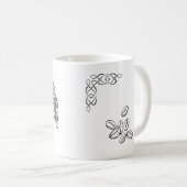 厳しいが輝かしい コーヒーマグカップ (正面右)