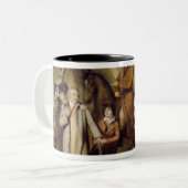 厳しいスチュワード、か不運な借用者(油 ツートーンマグカップ (正面左)