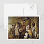 厳しいスチュワード、か不運な借用者(油 ポストカード (正面/裏面)