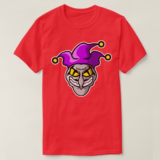 厳しいピエロEsportsロゴ Tシャツ (デザイン正面)