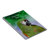 厳しいマカオパロットバードアート ノートブック (右側)