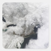 厳しい冬嵐 スクエアシール (正面)