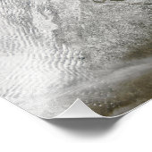 厳しい冬嵐 フォトプリント            (角)