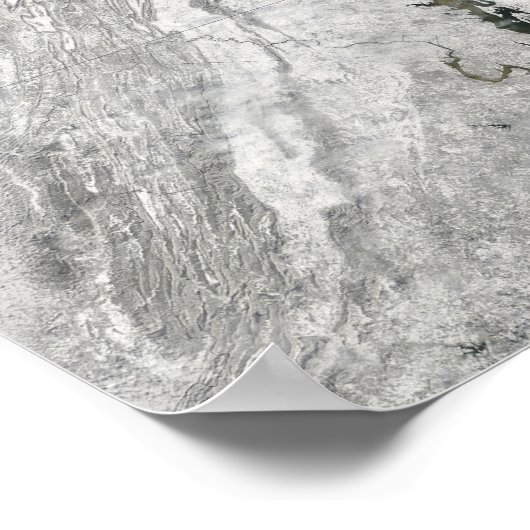 厳しい冬嵐 ポスター (角)