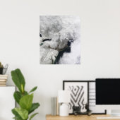 厳しい冬嵐 ポスター (ホームオフィス)