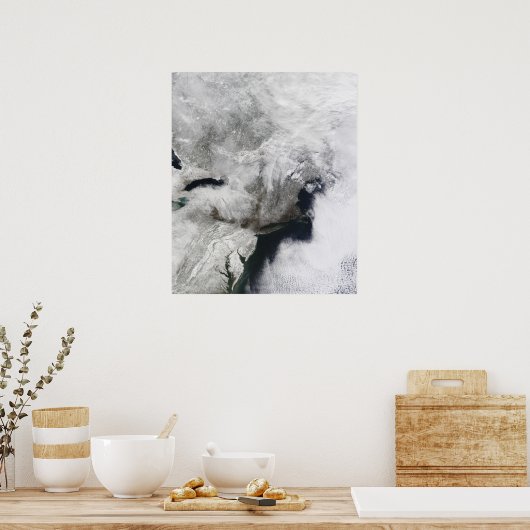 厳しい冬嵐 ポスター (キッチン)