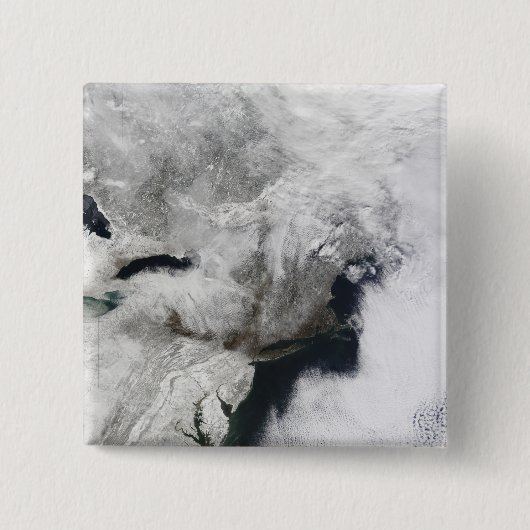 厳しい冬嵐 缶バッジ (正面)