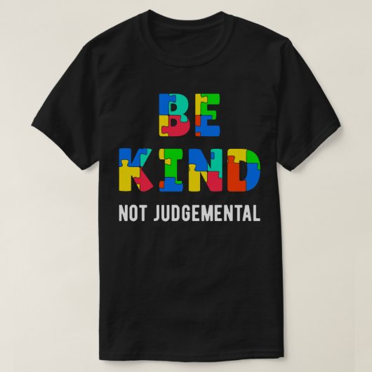 厳しい判断を下さない Tシャツ (デザイン正面)