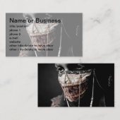 厳しい反省 名刺 (正面/裏面)