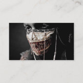 厳しい反省 名刺 (裏面)