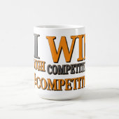 「厳しい大会」かわいいデザイン。買今 コーヒーマグカップ (中央)